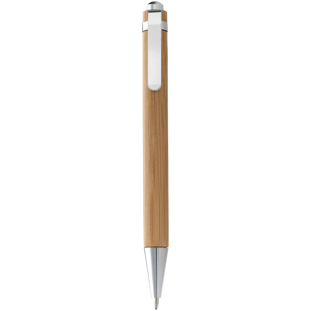 Celuk kuglepen af bambus (sort refill)