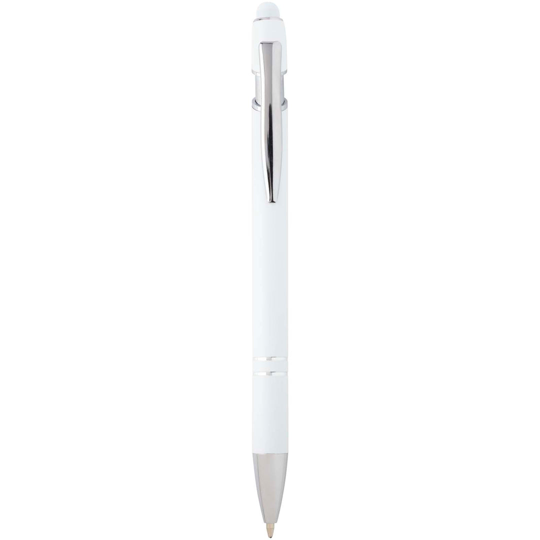Kish kuglepen med sølvfinish (sort refill)