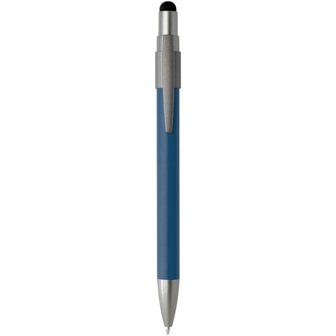 Rill RCS genvundet kuglepen med stylus og fidget spinner (blå blæk)