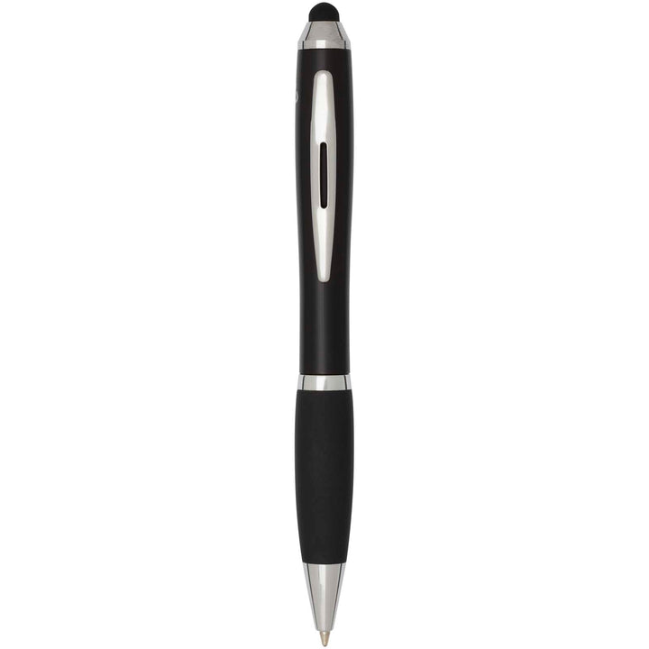 Nash RCS stylus kuglepen i genvundet plast med farvet cylinder og sort greb (sort blæk)