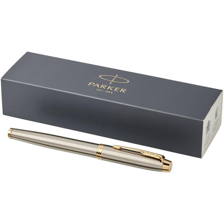 Parker IM rollerballpen (sort refill)