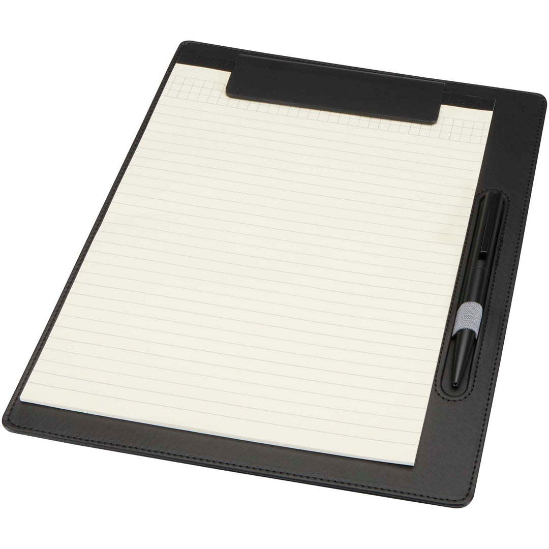 Clast A4 clipboard med magnetisk lukning og RCS genvundet kuglepen (sort blæk)