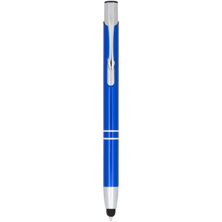 Moneta metallisk touchpoint-kuglepen (blå refill)