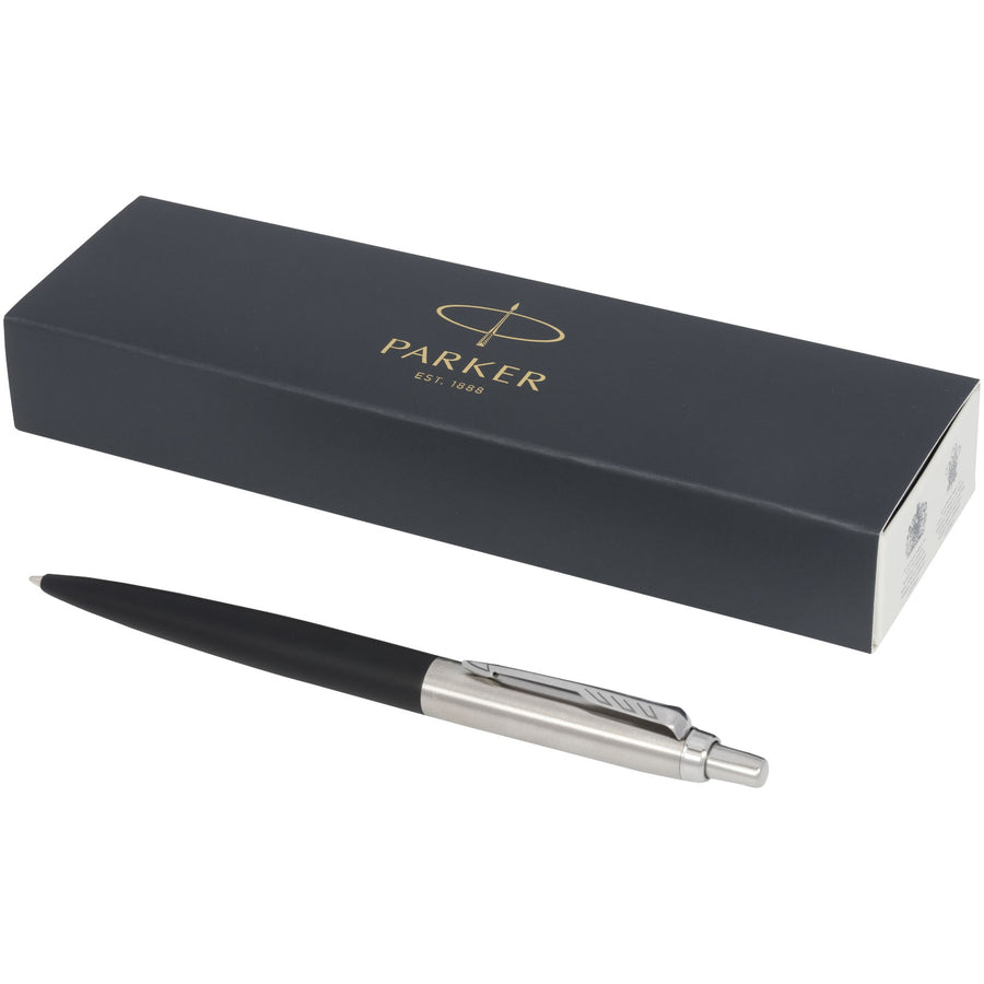 Parker Jotter XL mat kuglepen med kromdetaljer (blå refill)