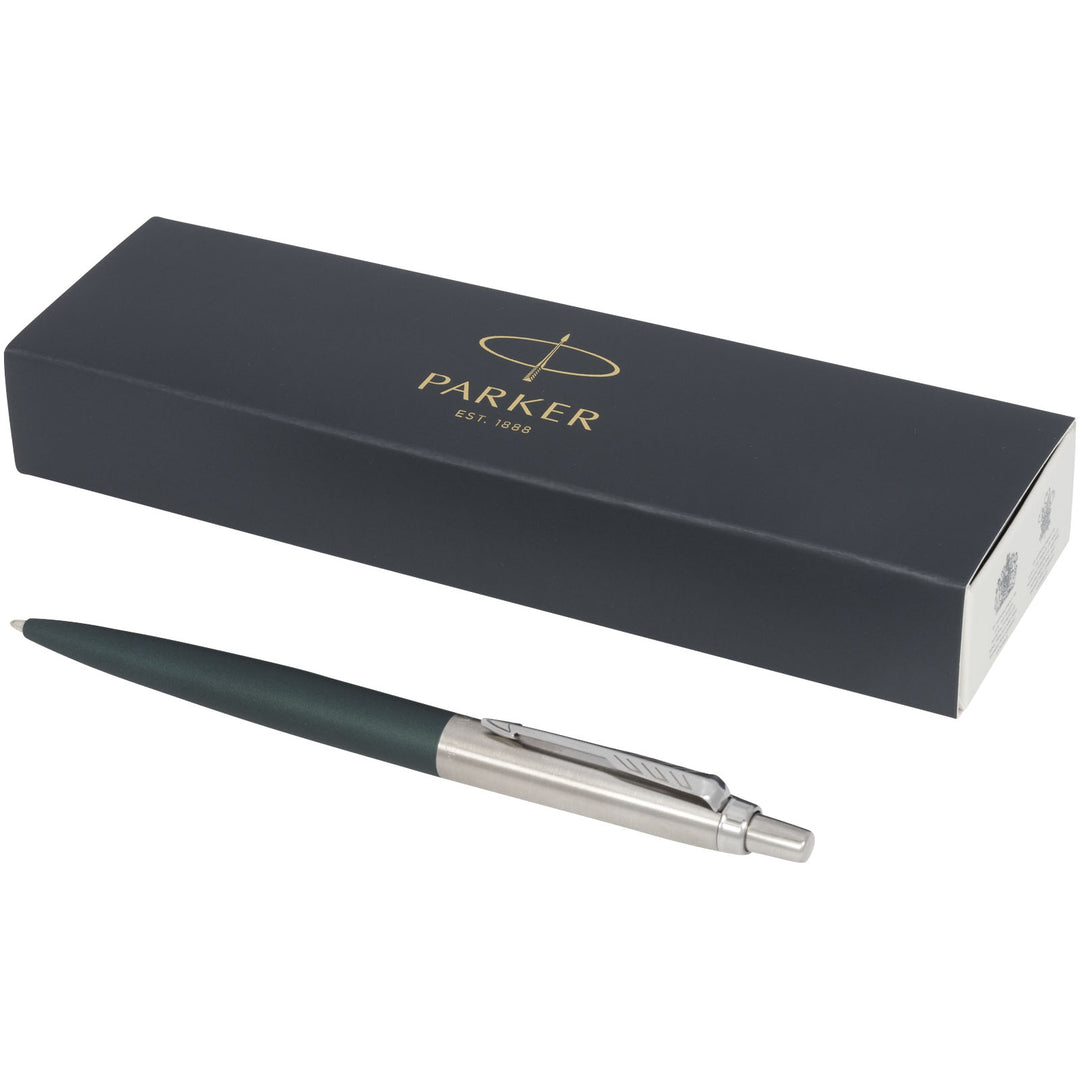 Parker Jotter XL mat kuglepen med kromdetaljer (blå refill)