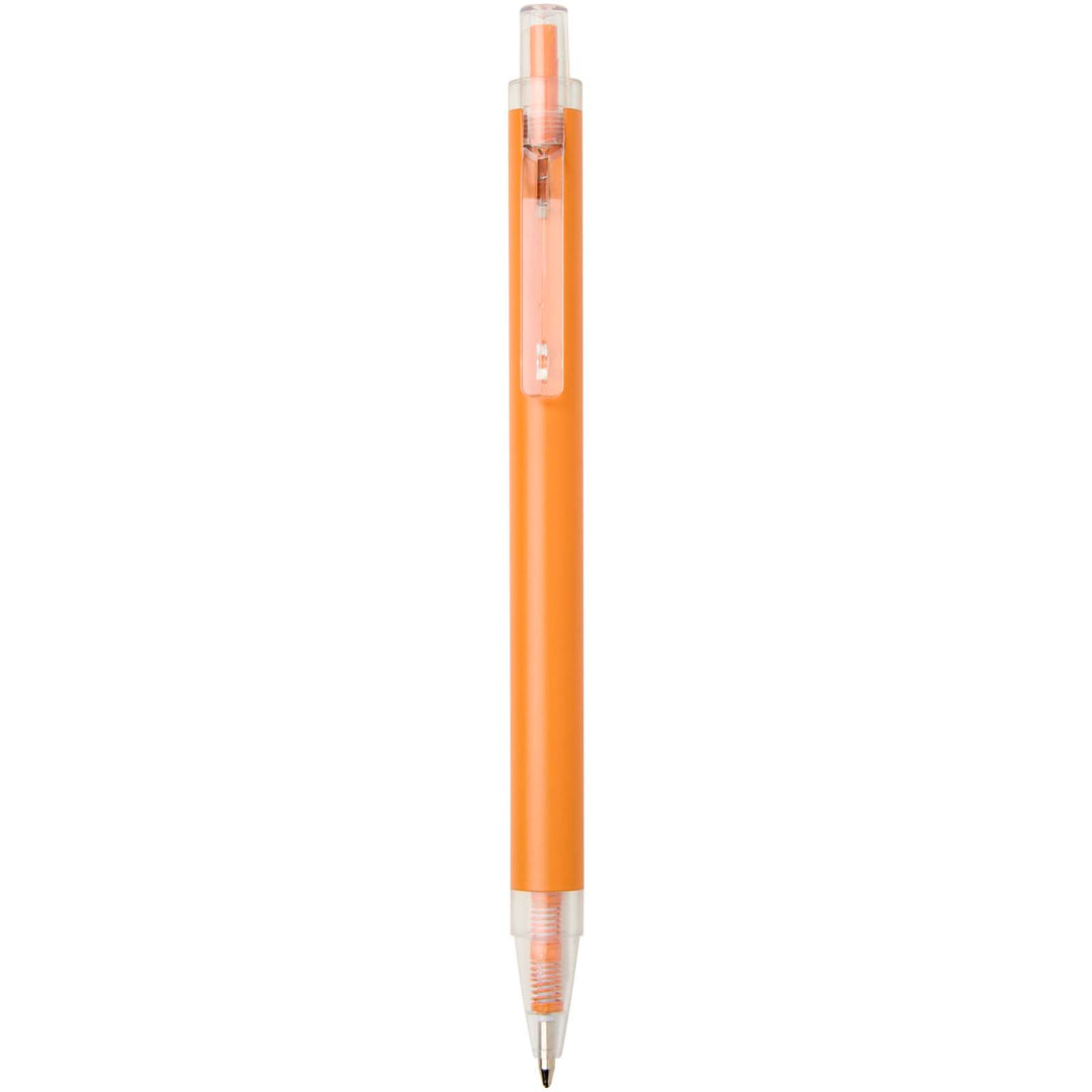 Spectrum kuglepen i genvundet aluminium (blåt blæk)