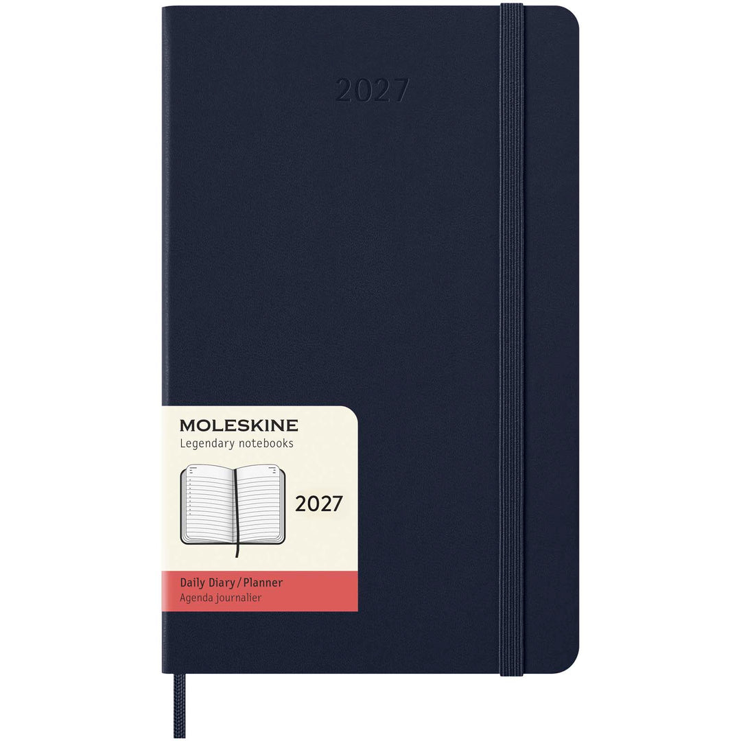Moleskine L hard cover 12 måneders dagskalender