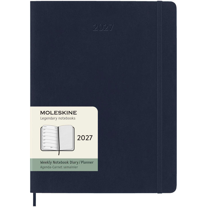 Moleskine XL soft cover 12 måneders notesbog
