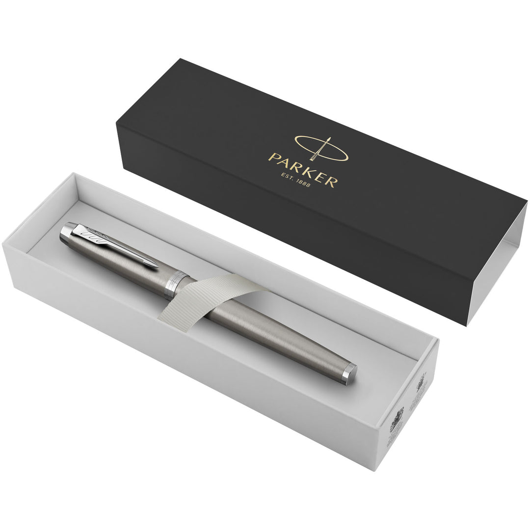 Parker IM rollerballpen (sort refill)