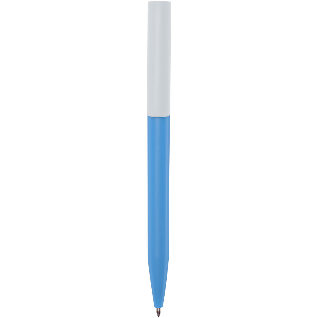 Unix kuglepen af genvundet plast (blå refill)