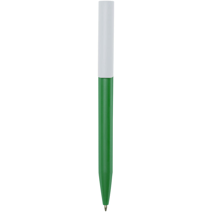 Unix kuglepen af genvundet plast (blå refill)