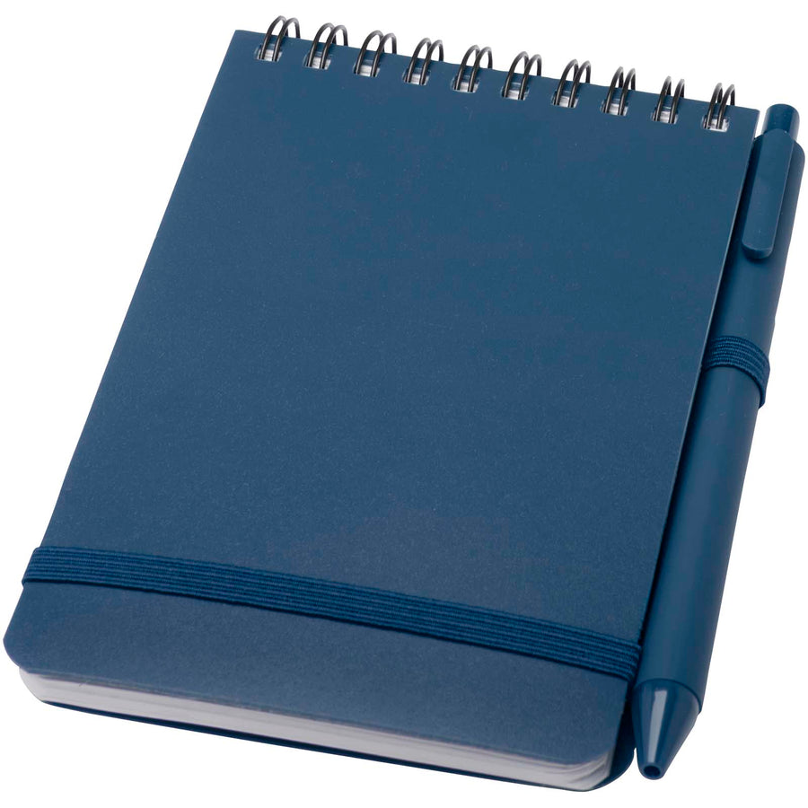 Thalaasa A6 recycled hardcover notesbog med kuglepen (sort refill)