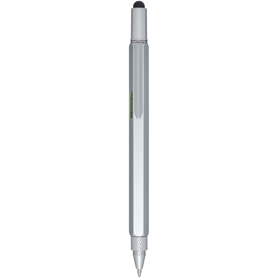 Dora multifunktionskuglepen i genvundet aluminium (sort refill)