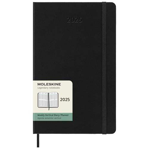 Moleskine L hard cover 12 måneders lodret kalender