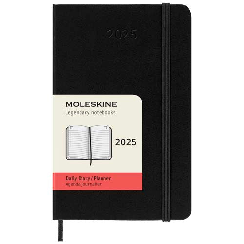 Moleskine hard cover 12 måneders daglig lommekalender