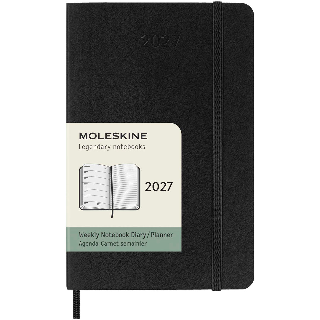 Moleskine soft cover 12 måneders ugelommekalender