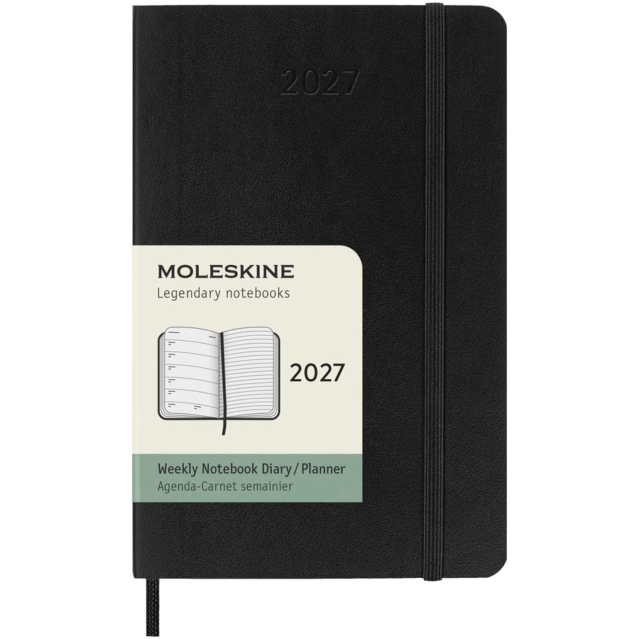 Moleskine soft cover 12 måneders ugelommekalender