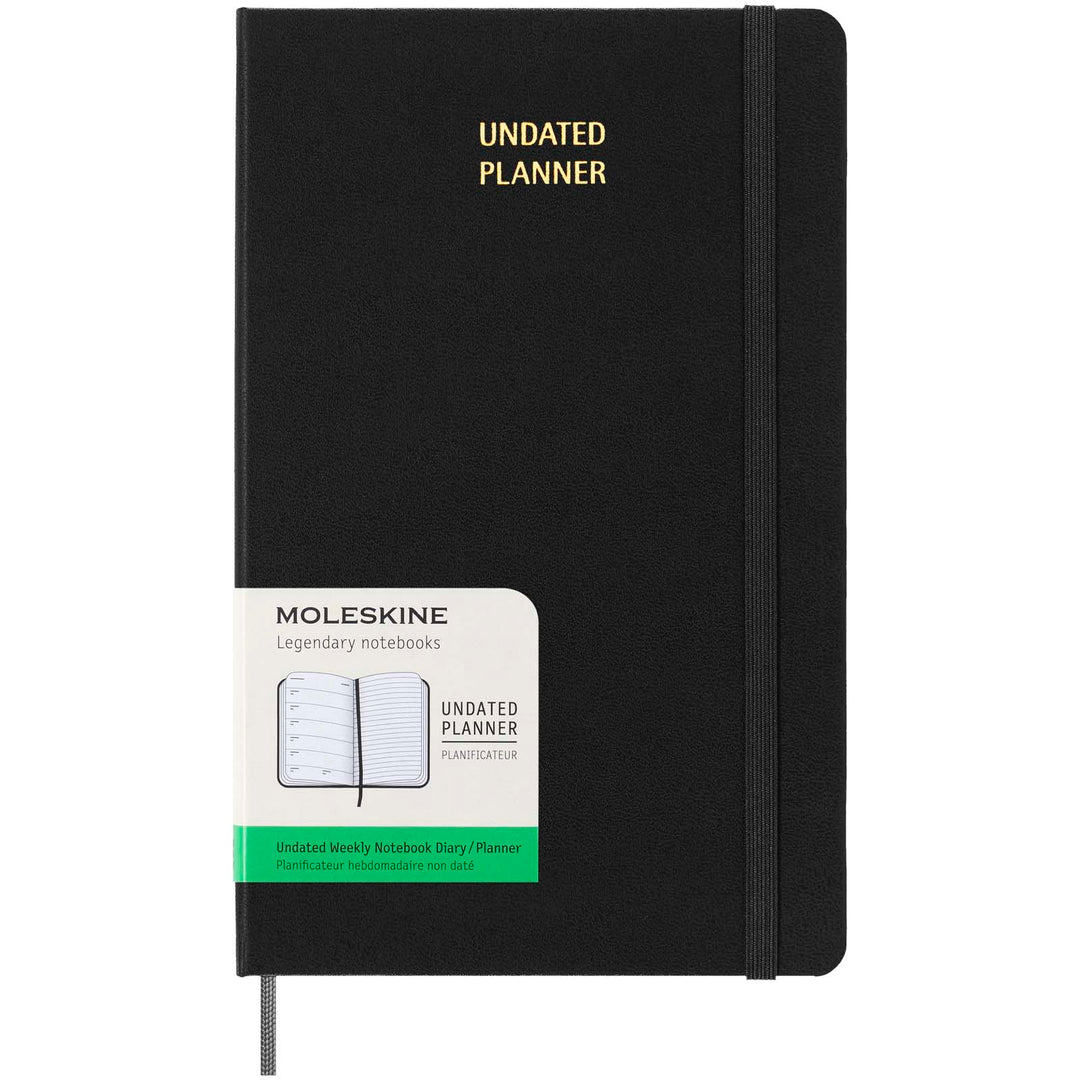 Moleskine hardcover L ugekalender uden dateringer