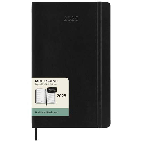 Moleskine L soft cover 12 måneders ugekalender - tysk