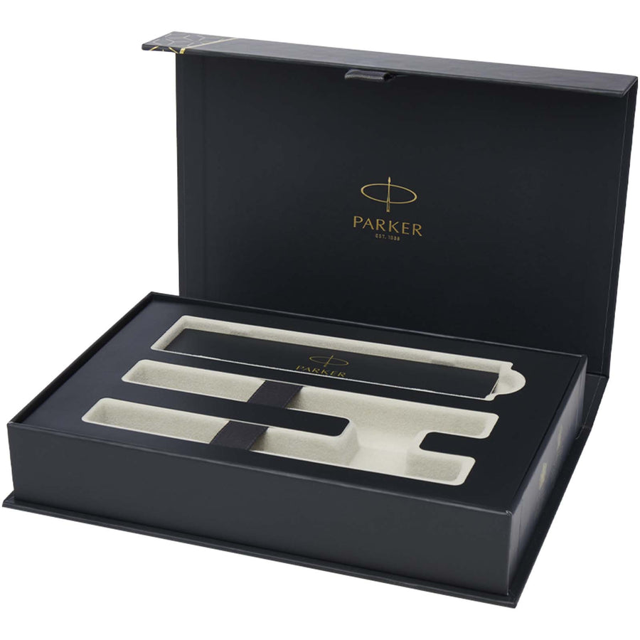 Parker IM Essentials sæt med rollerball- og kuglepen – sort
