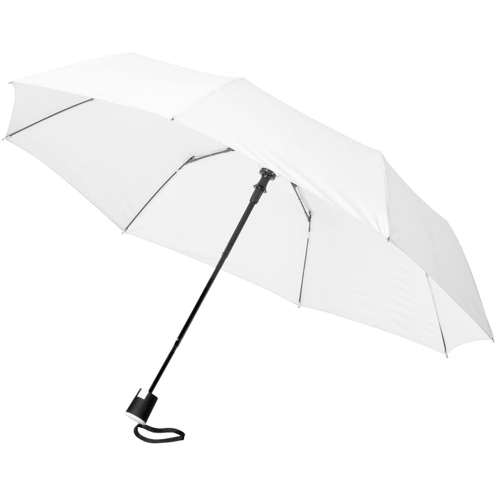 Wali 21" foldbar paraply med automatisk åbning