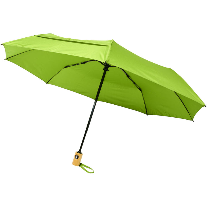 Bo 53 cm fuldautomatisk paraply af genbrugs-PET