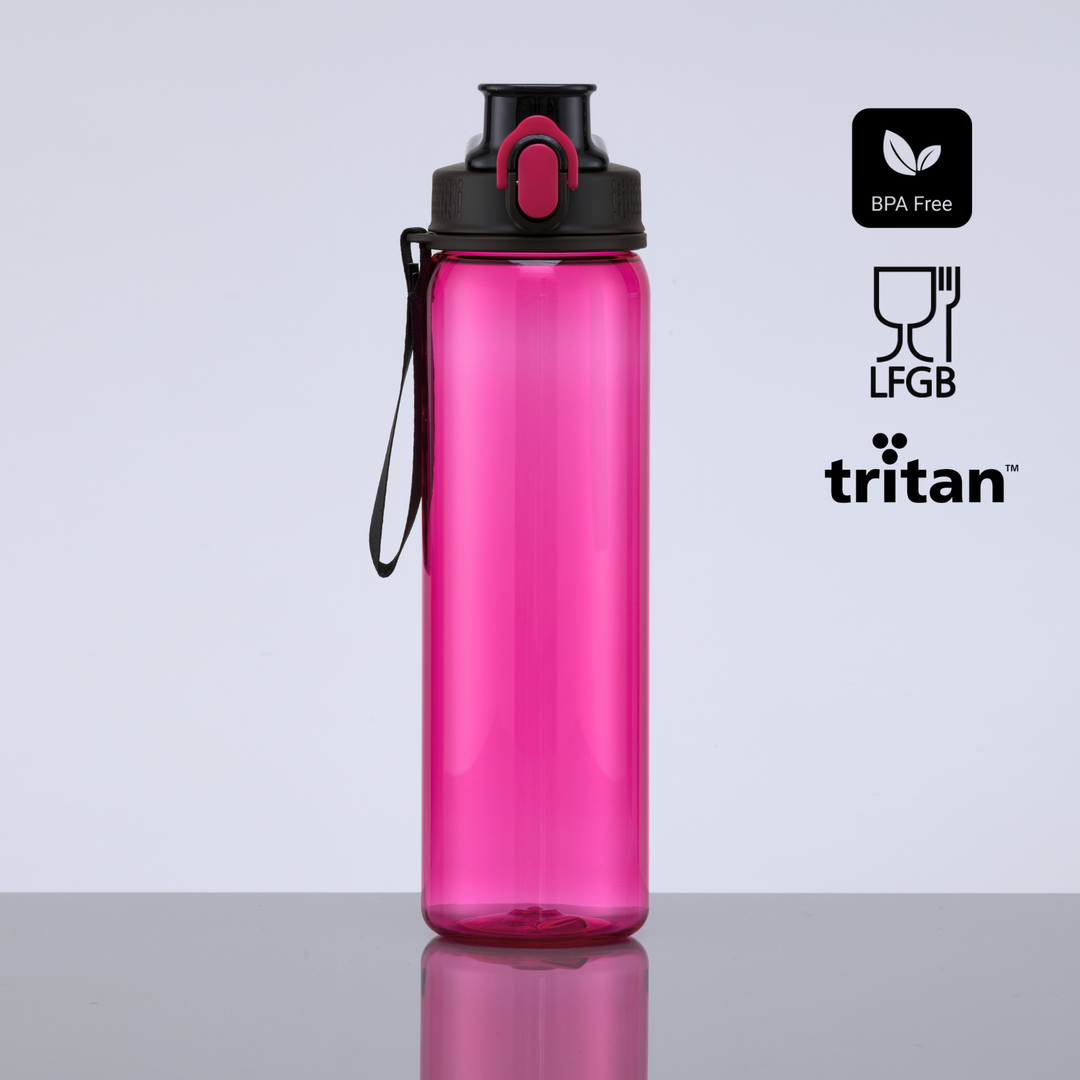 Neon water bottle made from tritan™, 750 ml