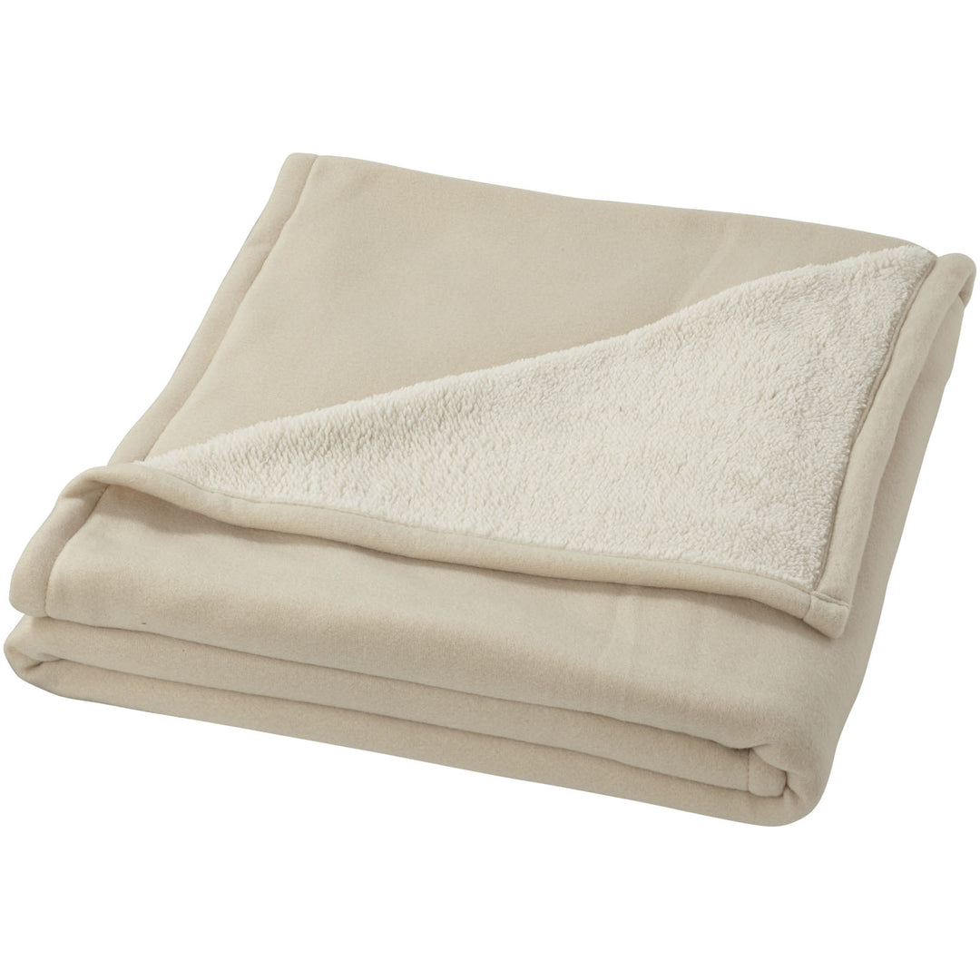 Springwood blødt tæppe med fleece og sherpa
