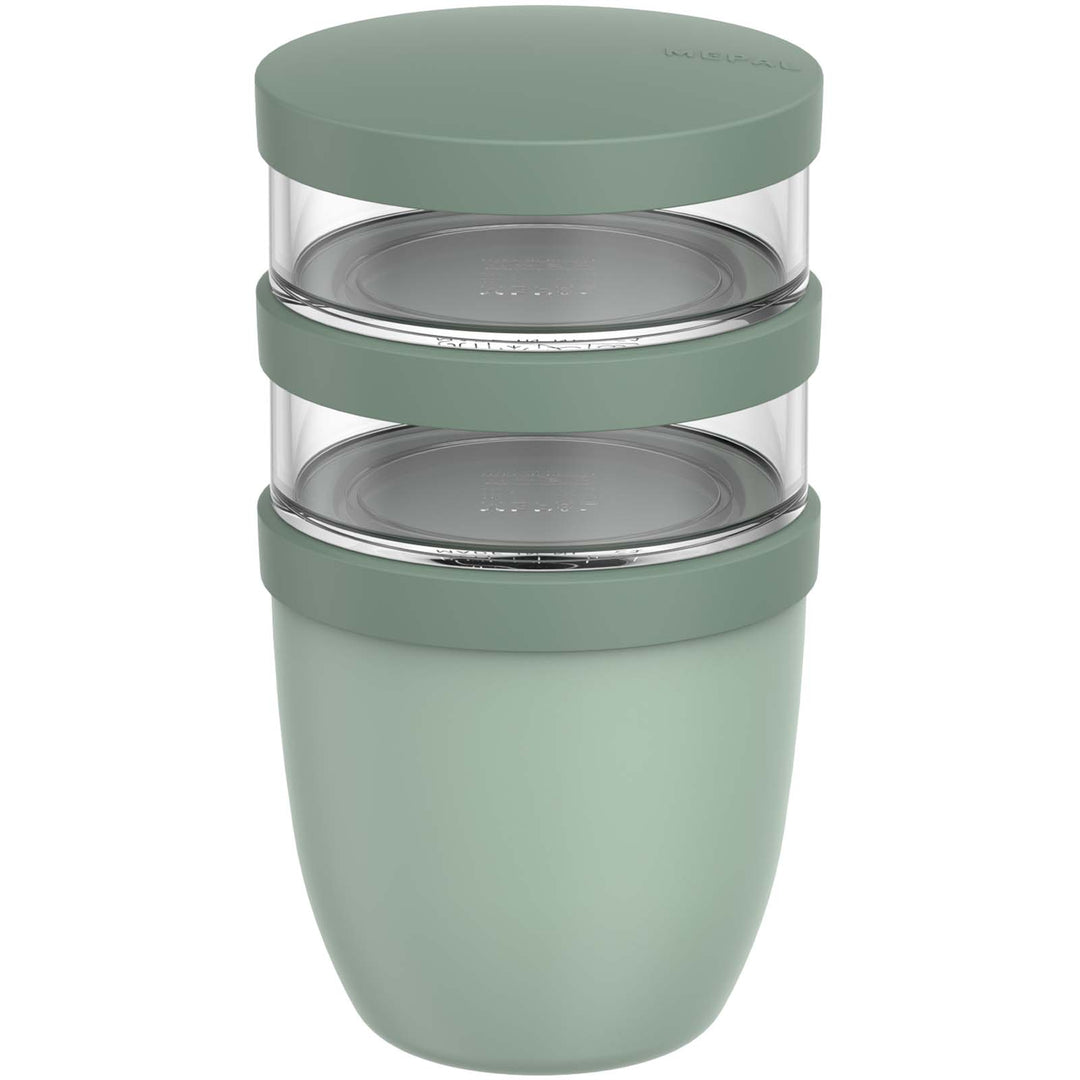 Mepal Ellipse tredelt 500 ml + 2 x 200 ml madbeholder