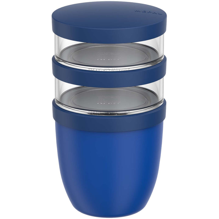 Mepal Ellipse tredelt 500 ml + 2 x 200 ml madbeholder