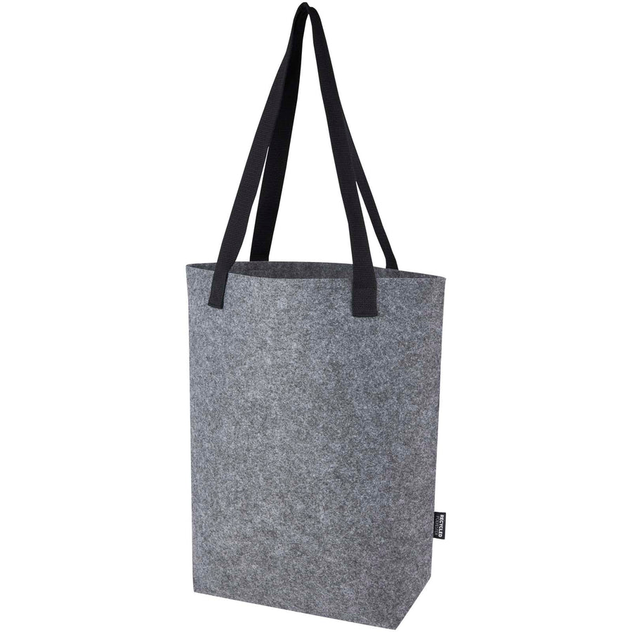 Felta GRS genvundet mulepose i filt med bred bund 12 l