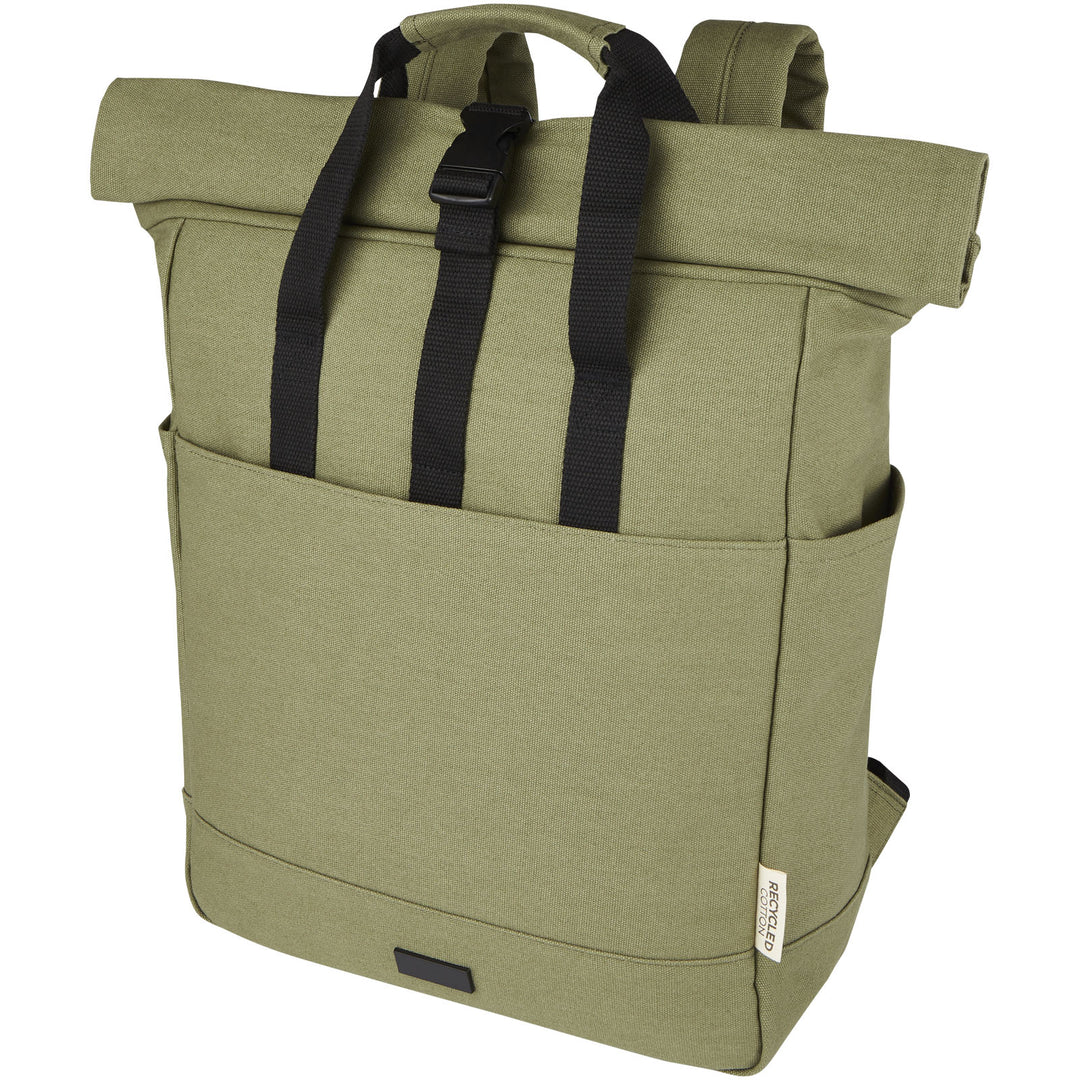 Joey 15 tommers GRS genanvendt canvas rolltop laptoprygsæk 15 L