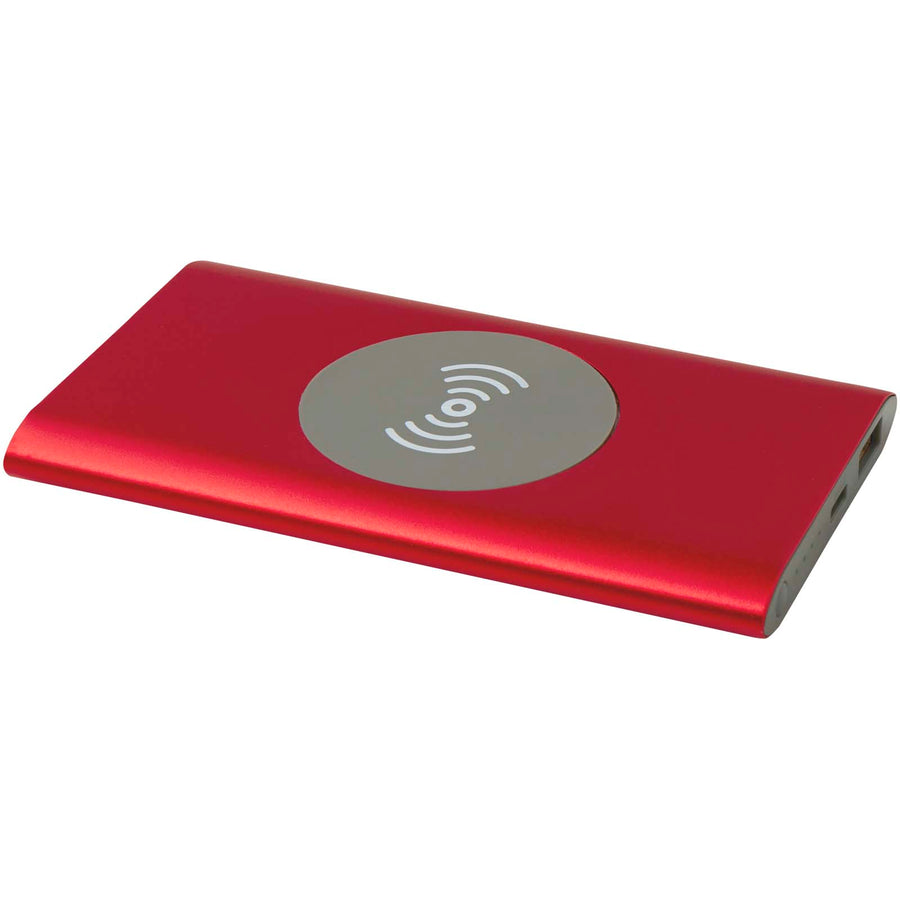 Juice 4000 mAh Type-C trådløs powerbank i genvundet aluminium