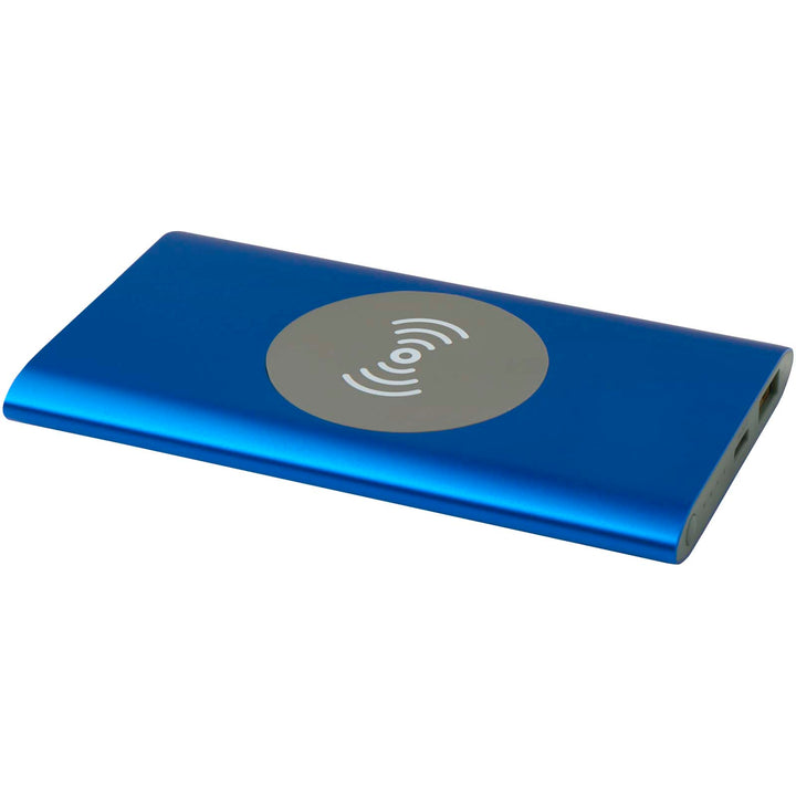 Juice 4000 mAh Type-C trådløs powerbank i genvundet aluminium