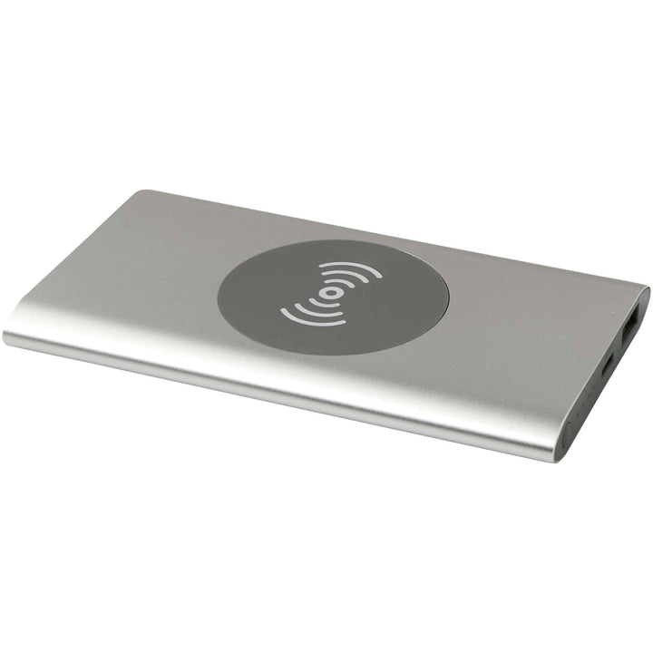Juice 4000 mAh Type-C trådløs powerbank i genvundet aluminium