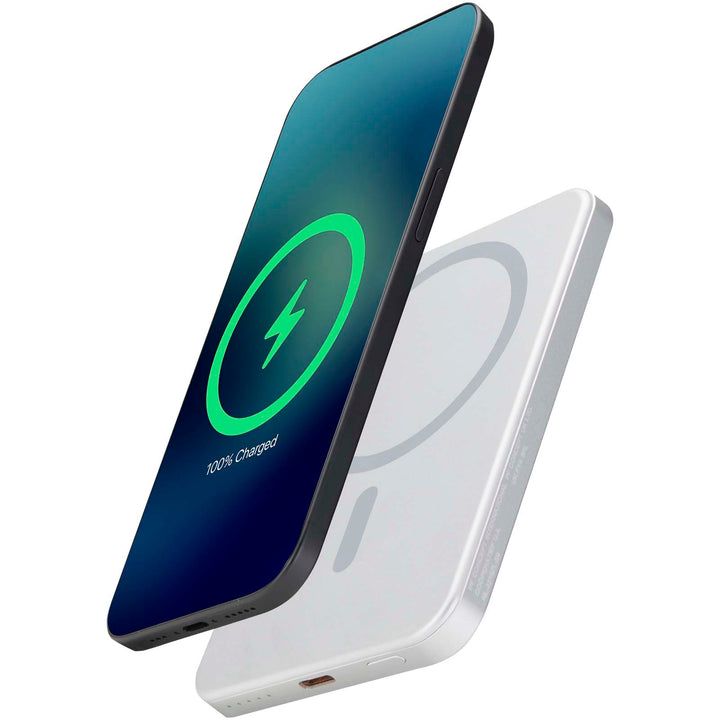 Avis 5000 mAh RCS magnetisk powerbank i genvundet aluminium