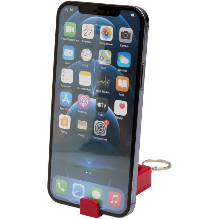 Aggia telefonstativ af genvundet plast med fidget funktion