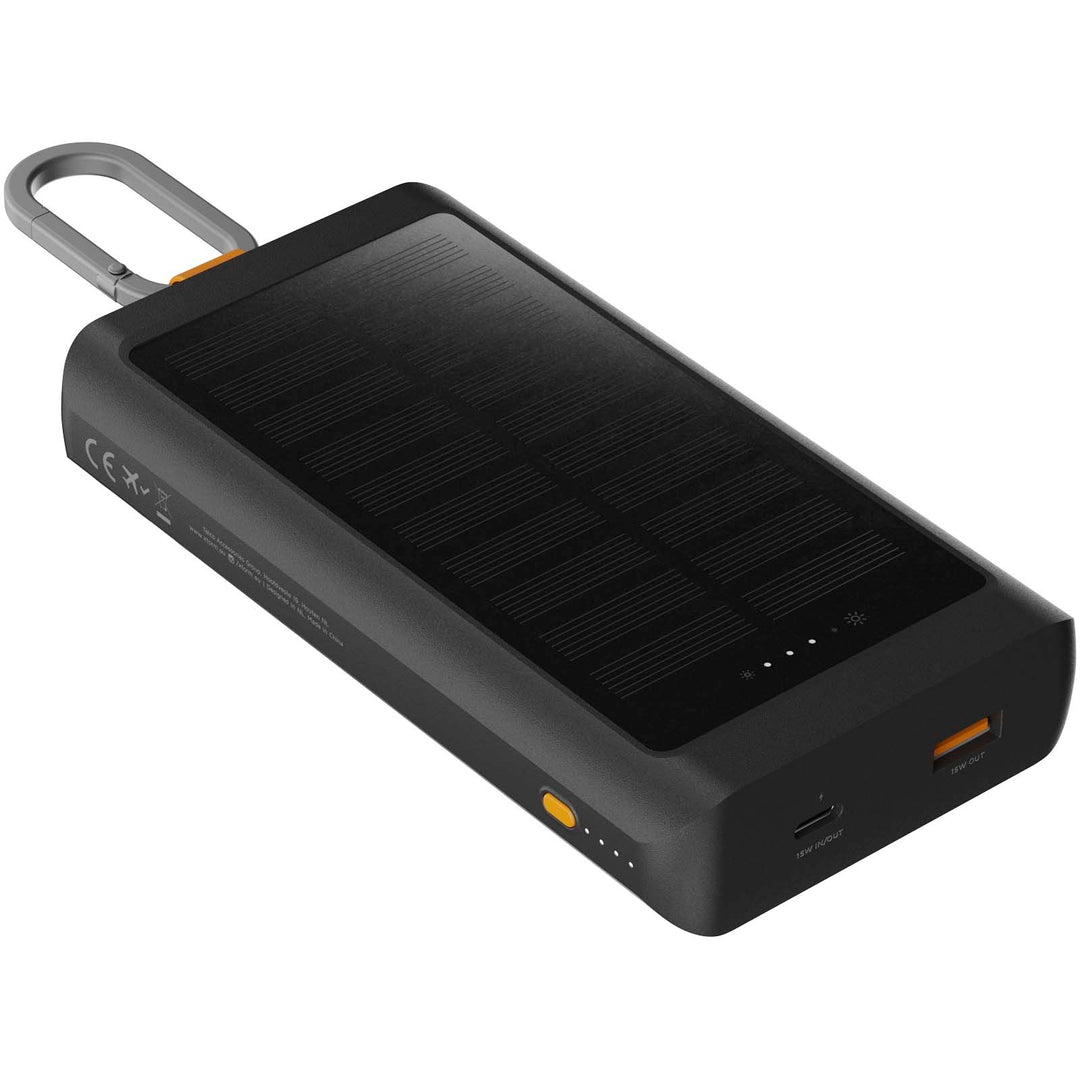 Xtorm XG2S101 Go2 10.000 mAh 15 W solcelle-powerbank med lys