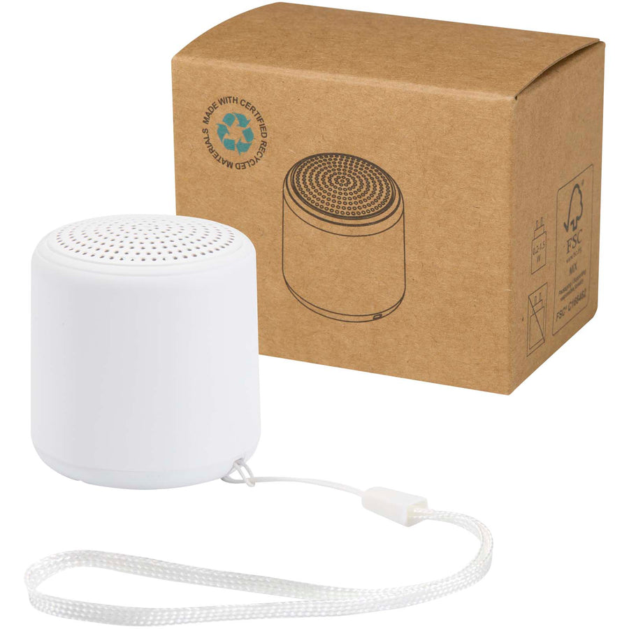 Velkis 3 W trådløs Bluetooth® højttaler i genvundet plast