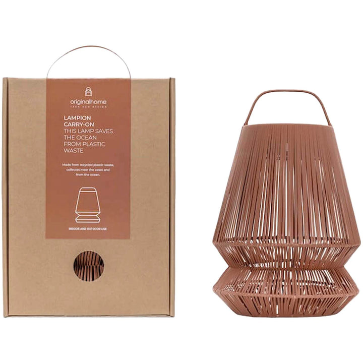 Originalhome Lampion bærbar genvundet lampeskærm
