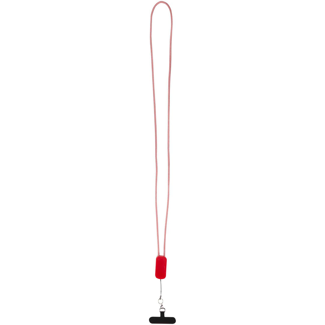 Anser smartphone lanyard af genvundet plast med indbygget 27 W 5-i-1-kabel