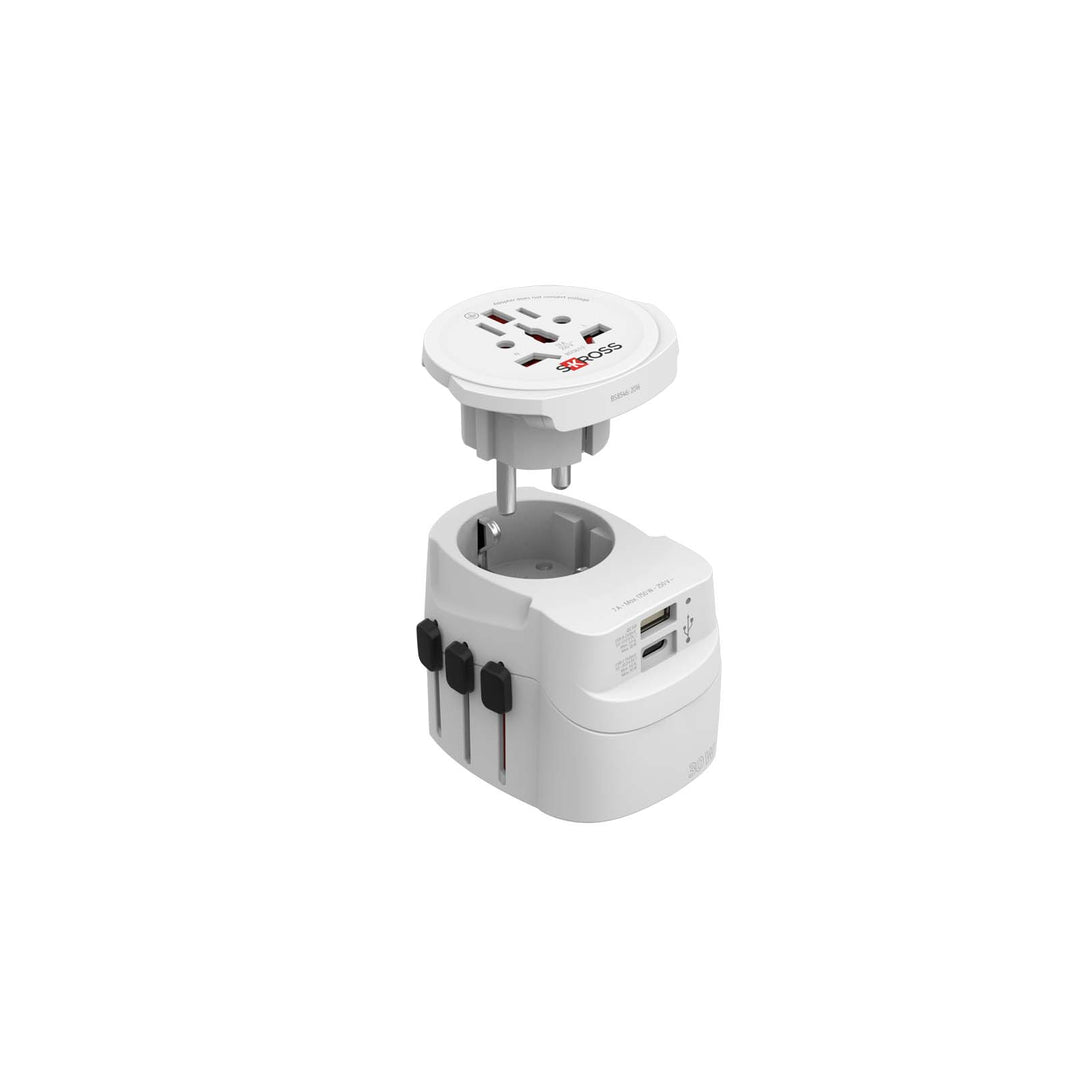 SKROSS® PRO Light USB AC30PD rejseadapter
