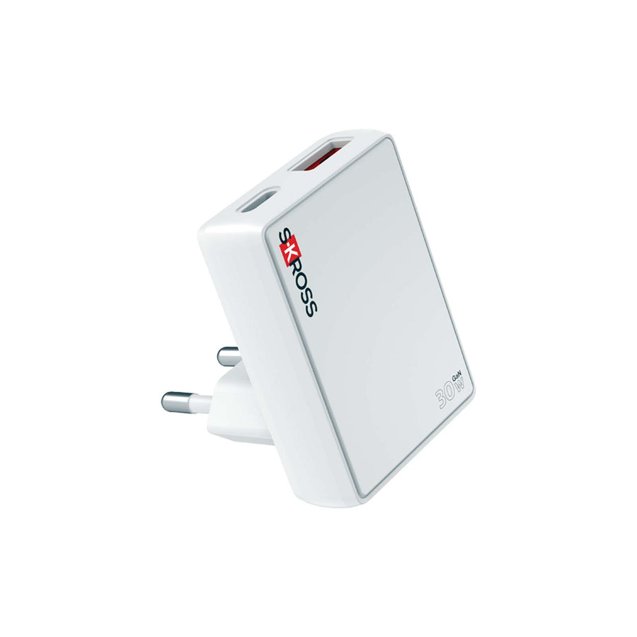 SKROSS® Slim 30 W Europa-vægoplader