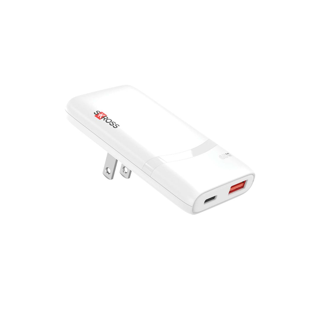 SKROSS® Klip Slim 65 W oplader med flere stik