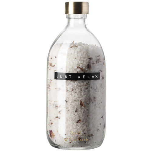 WELLmark Just Relax 500 ml badesalt – duft af roser
