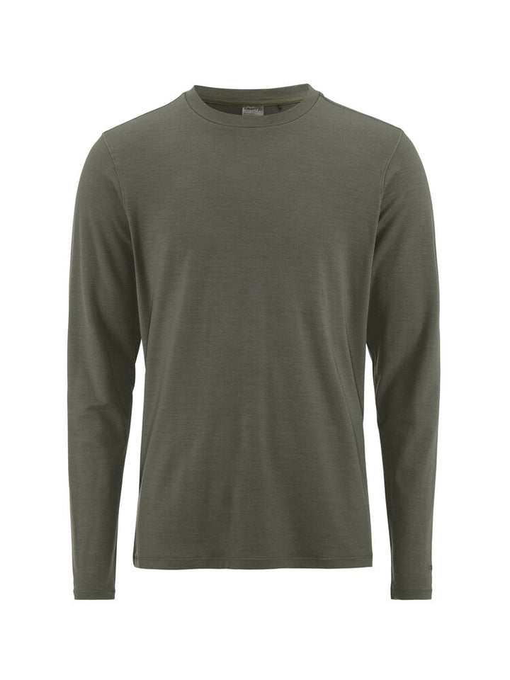 Wool Jersey LS CN M