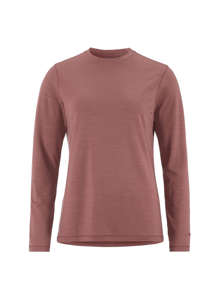 Wool Jersey LS CN W