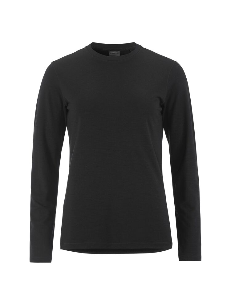 Wool Jersey LS CN W
