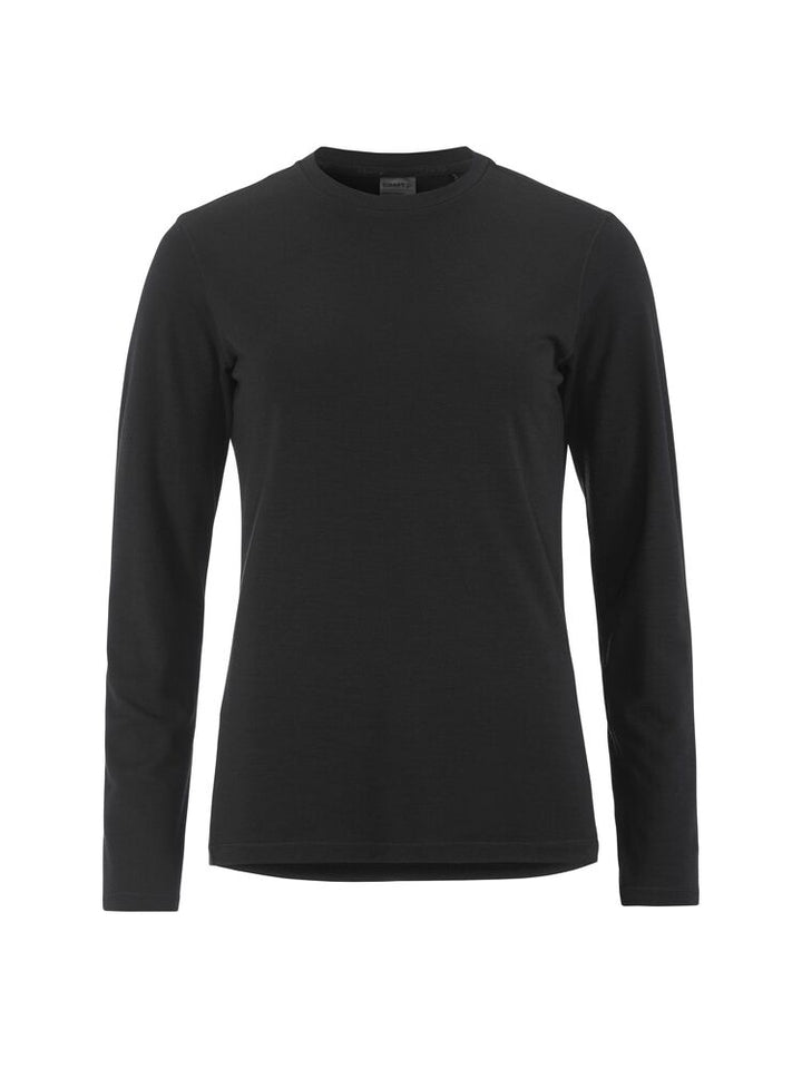 Wool Jersey LS CN W