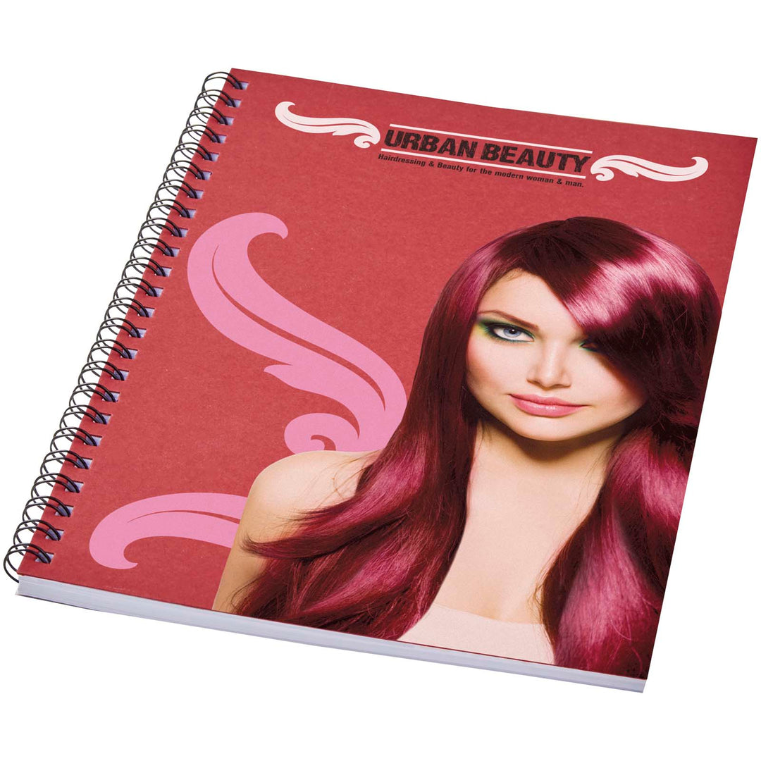 Desk-Mate® A5 farvet spiralnotesbog